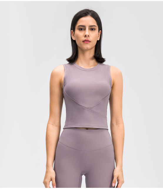 Mujer La reunión a prueba de choques Fitness Running Breatable Spry Spry Sprlevels Long Vest