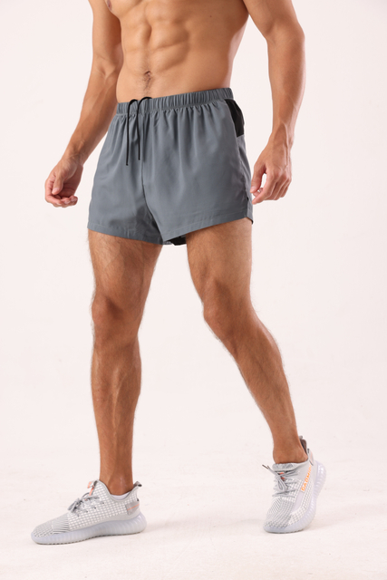 Entrenamiento Atletic Summer Running Sports Gym Gym Shorts para hombres con bolsillos