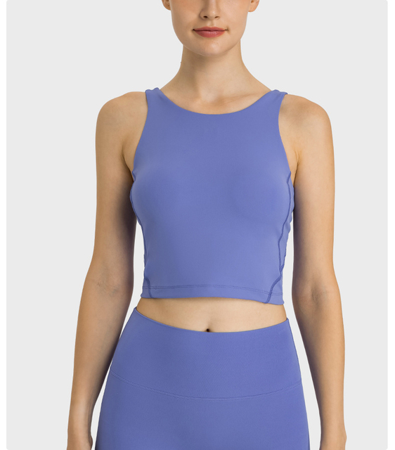 Fitness Top de cuello alto Entrenamiento incorporado Inter