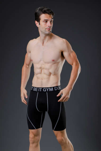 Shorts para hombres Diseño de letra alta de la cintura
