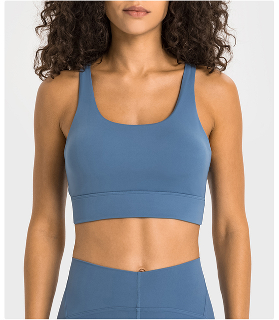 Strás de yoga de alta resistencia a los golpes de choque Up Bras Upper Running Fitness Braking Brauts